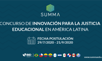 SUMMA lanza un concurso de innovaciones para la justicia educativa en América Latina