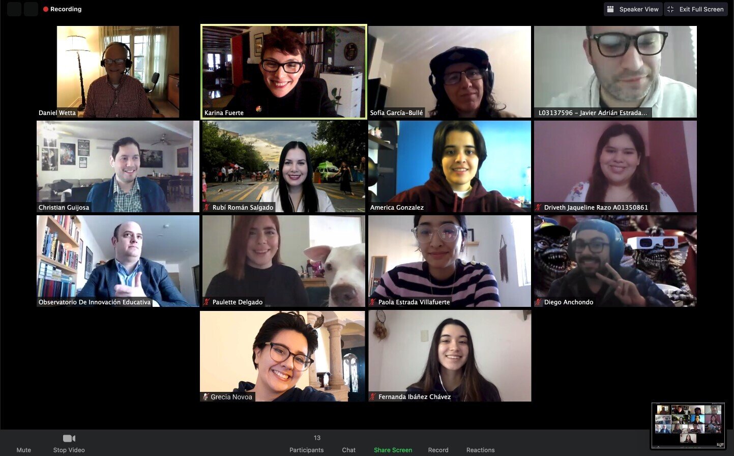 Simplemente: ¡Gracias!