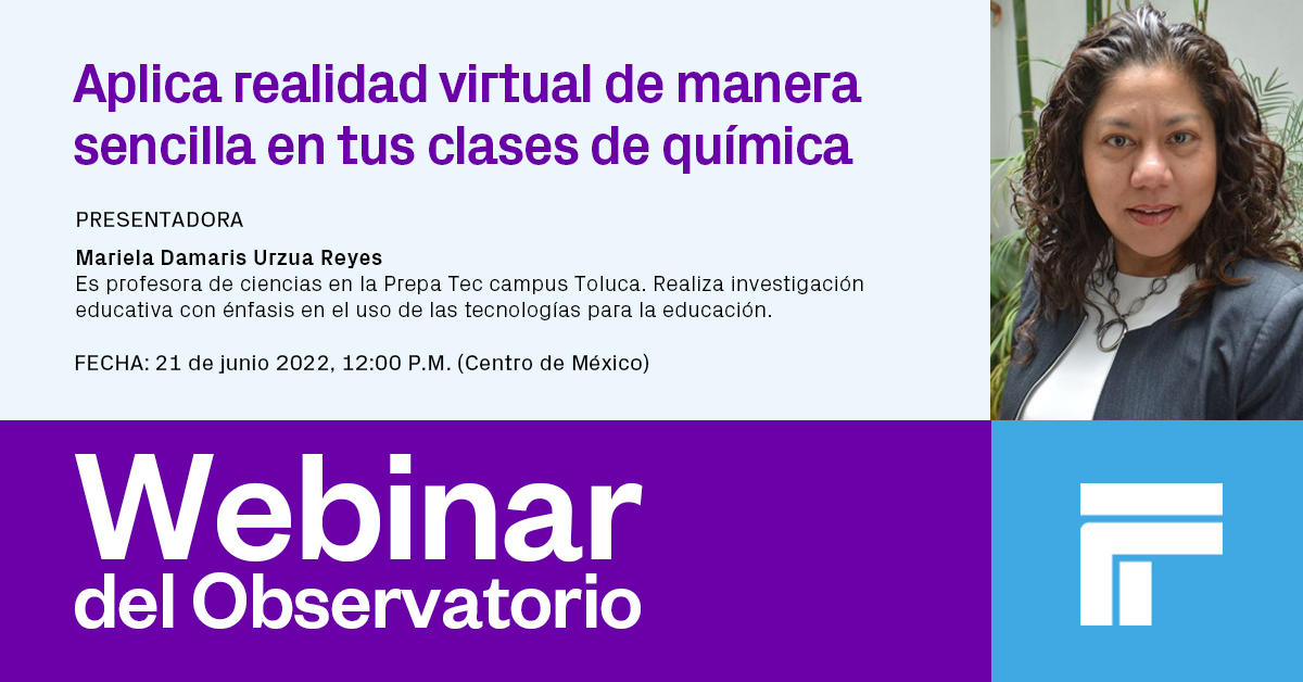Aplica realidad virtual de manera sencilla en tus clases de química