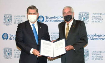 Tec y UNAM crean consorcio de emprendimiento, tecnología y ciencia
