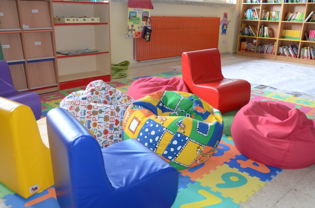 Salón de clases utilizando el método de Marie Kondo