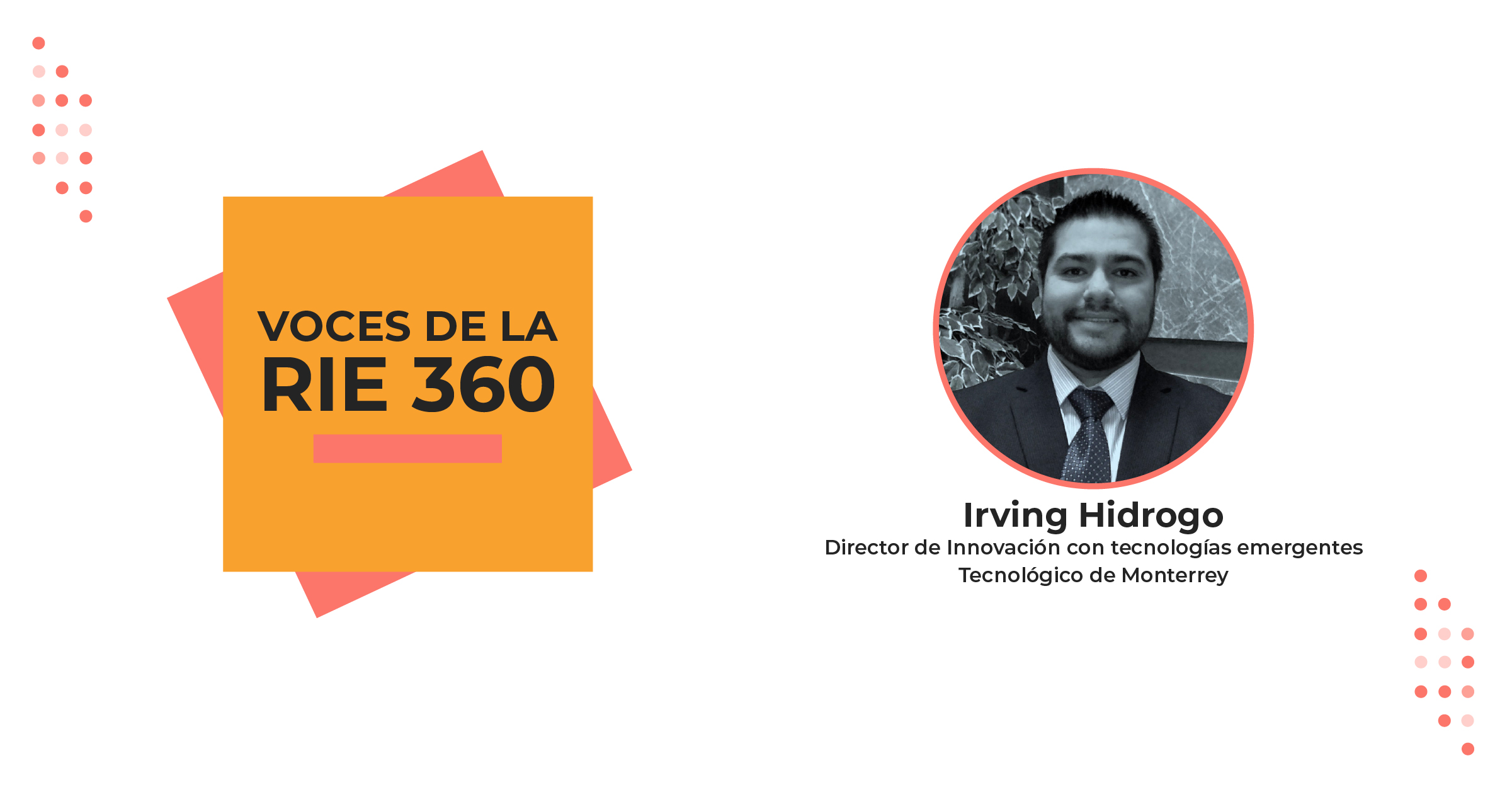 Irving Hidrogo en voces de la RIE 360