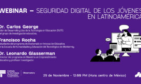 Webinar: Seguridad digital de los jóvenes en latinoamérica