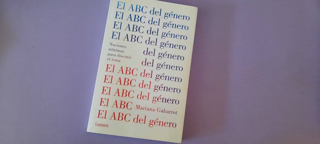 Portada del libro El ABC del género de Mariana Gabarrot