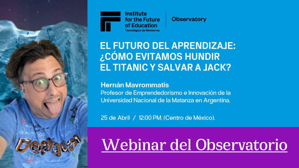 webinar observatorio sobre el futuro del aprendizaje.