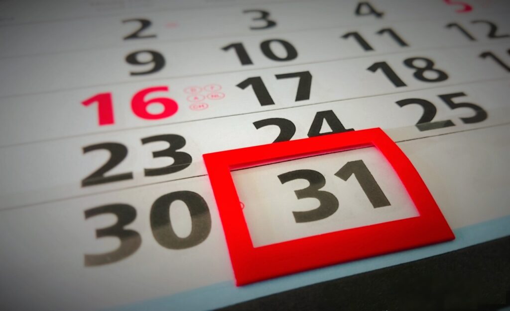 number-symbol-signage-brand-font-calendar day 31
