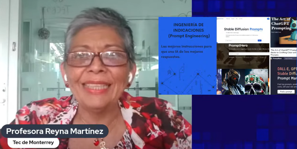 Imagen del webinar El potencial de ChatGPT para transformar la educación positivamente