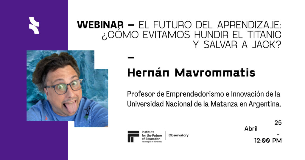 webinar sobre el futuro de la educación