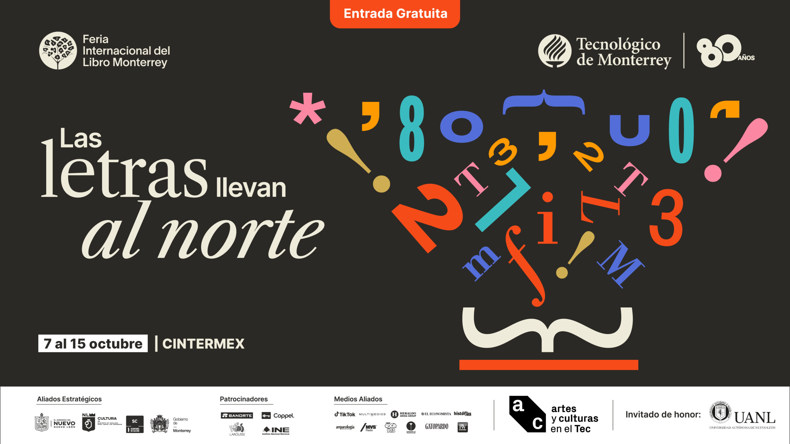 La Feria Internacional del Libro Monterrey «Las letras llevan al Norte»