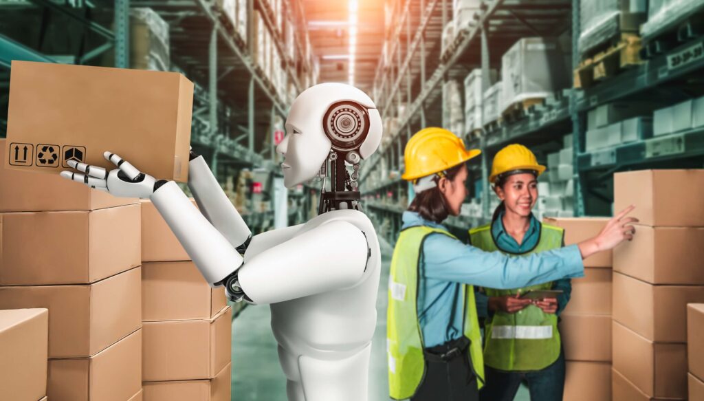 TecPrize 2023 robots apoyando en la organización y operación de fábricas