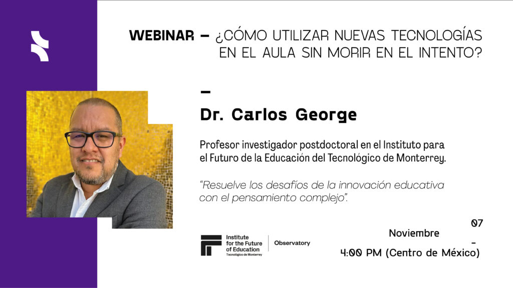 Webinar tecnología en el aula