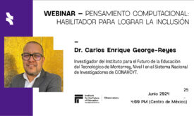 Webinar – Pensamiento computacional: habilitador para lograr la inclusión