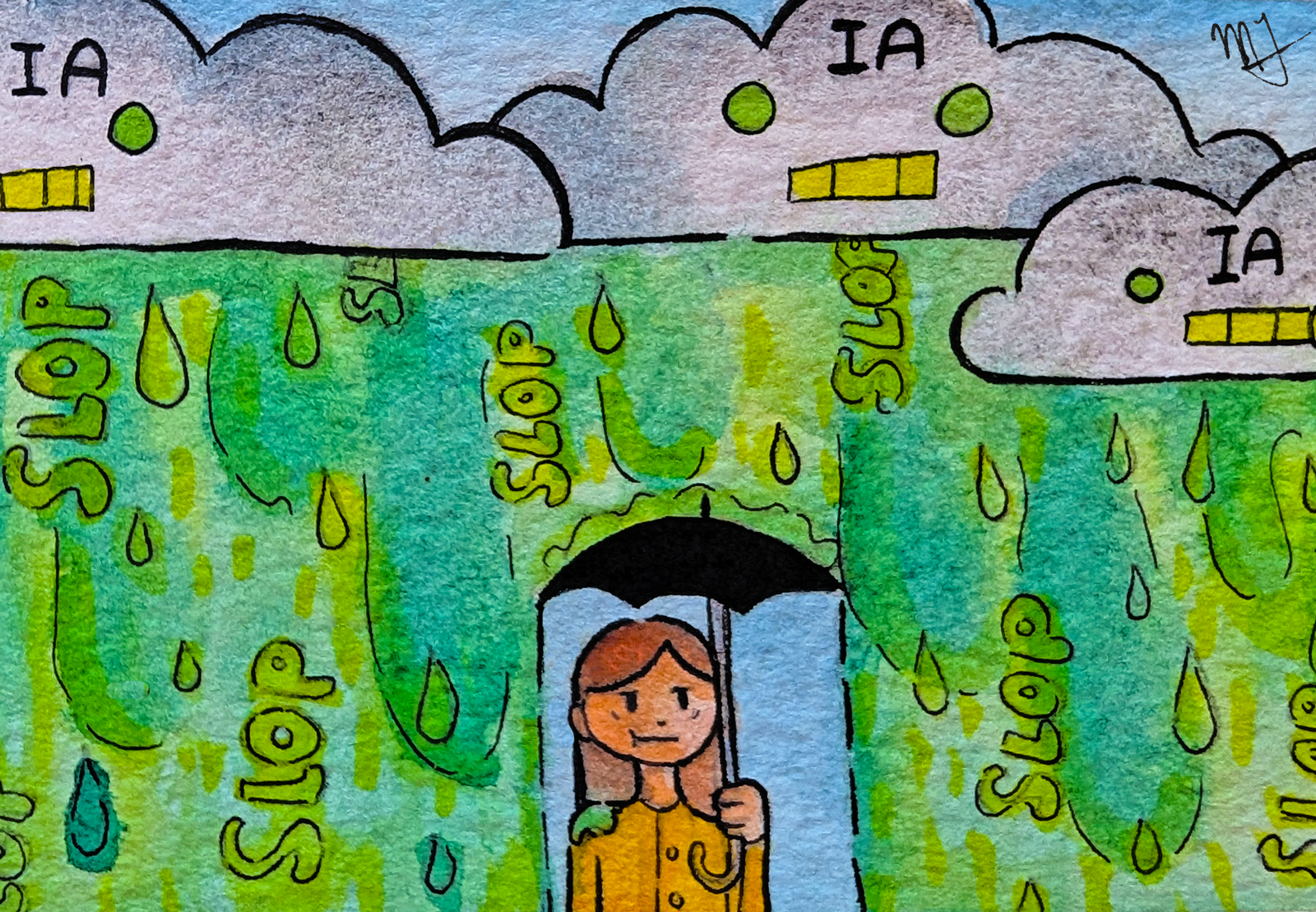 ¿Harto de la bazofia de IA en redes? Yo también