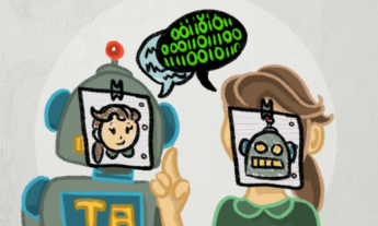Robots hablando como humanos y humanos hablando como robots