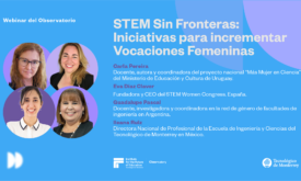 Webinar – STEM Sin Fronteras: Iniciativas para Incrementar Vocaciones Femeninas