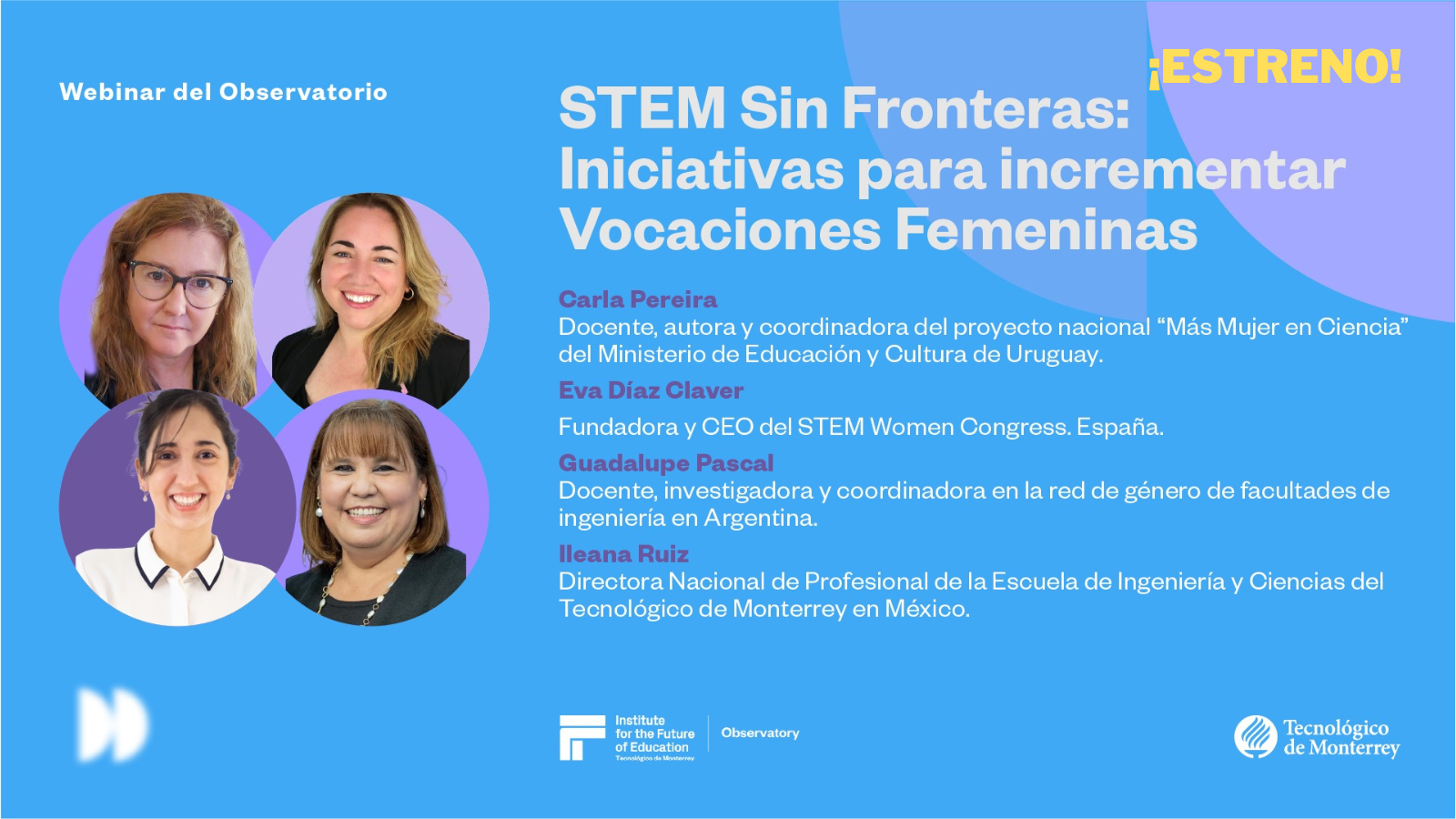 STEM Sin Fronteras: Iniciativas para incrementar Vocaciones Femeninas
