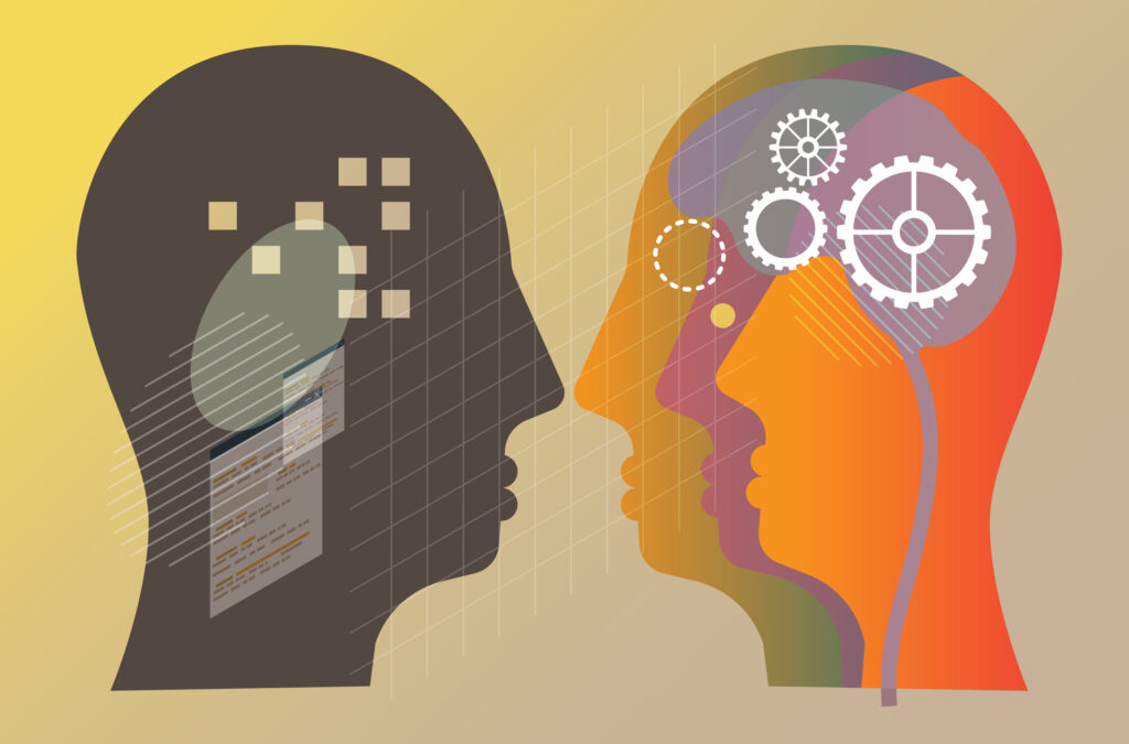 Business Leadership - Ego - Abstract Illustration as EPS 10 File